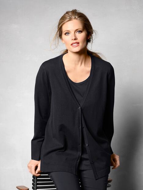 Rayon Nylon Blend Cardigan Sweater