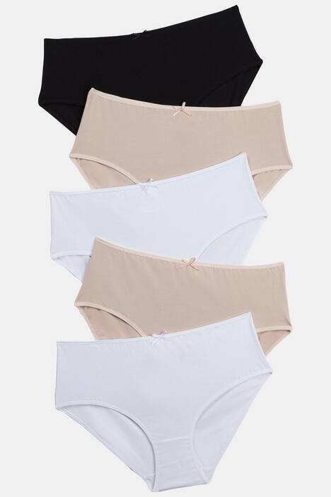 Slips, 5er-Pack, elastische Qualität