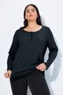 Basic Long Sleeve Round Neck Henley Tee