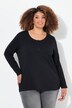 Basic Long Sleeve Round Neck Henley Tee