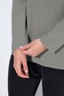 Basic Long Sleeve Round Neck Henley Tee
