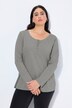 Basic Long Sleeve Round Neck Henley Tee