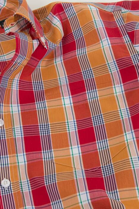 Karohemd, Buttondown-Kragen, Comfort Fit, Brusttasche