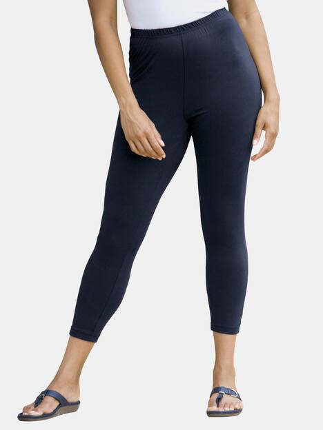 7/8-Leggings, elastischer Bund, bis Gr. 66/68