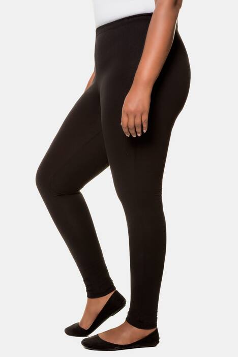 Stretch Knit Elastic Waist Slim Leggings