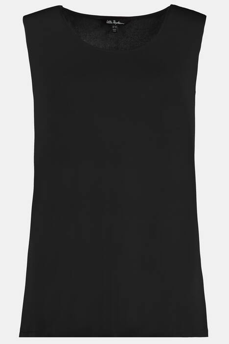 Top, Rundhalsausschnitt, Elasthan, bis Gr. 66/68