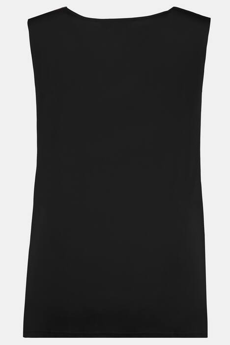 Top, Rundhalsausschnitt, Elasthan, bis Gr. 66/68
