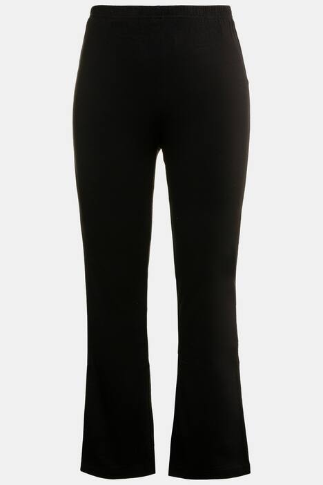 Hose, Yogahose, Jersey, ausgestelltes Bein, Elastikbund