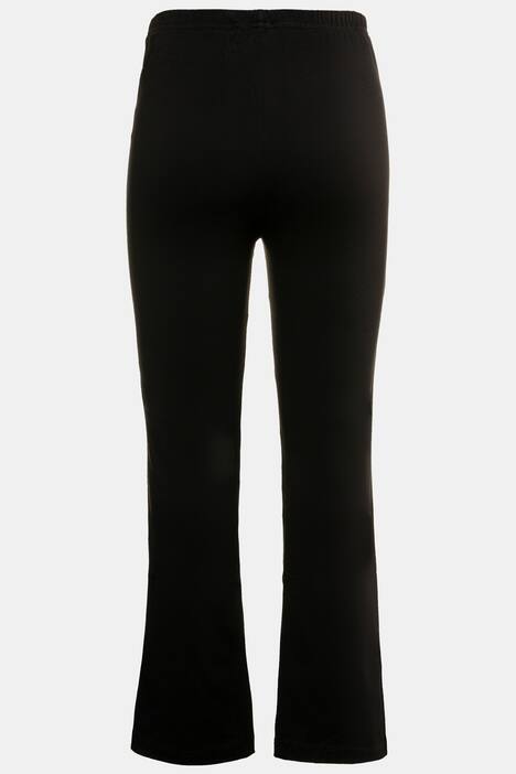 Hose, Yogahose, Jersey, ausgestelltes Bein, Elastikbund