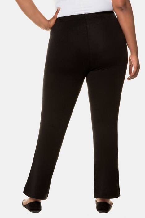 Hose, Yogahose, Jersey, ausgestelltes Bein, Elastikbund