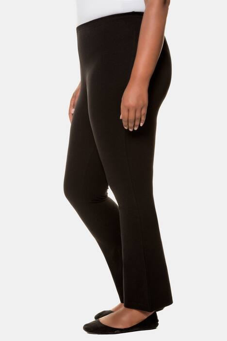 Hose, Yogahose, Jersey, ausgestelltes Bein, Elastikbund