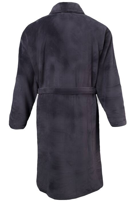 Bademantel, Mikrofaser, Bindegürtel, bis 8XL