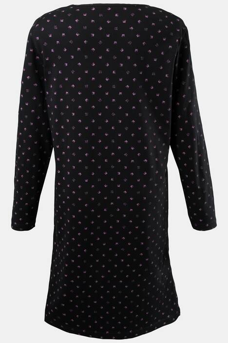 Bigshirt, 2er-Pack, Prinzessin- und Kronenmotiv