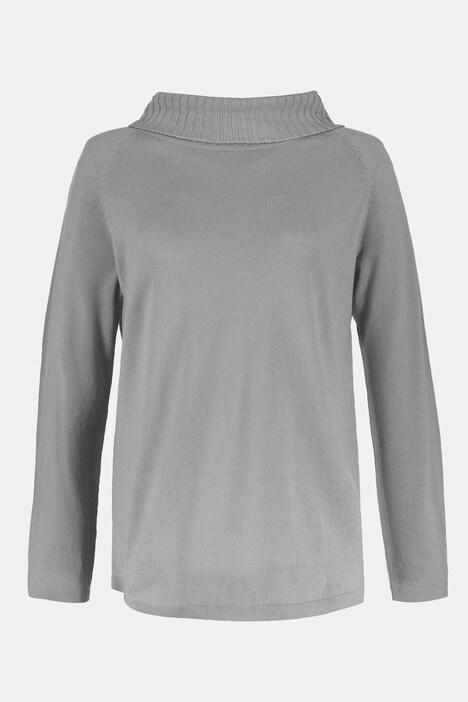 Pullover, Rollkragen, Raglan-Langarm, Schurwolle