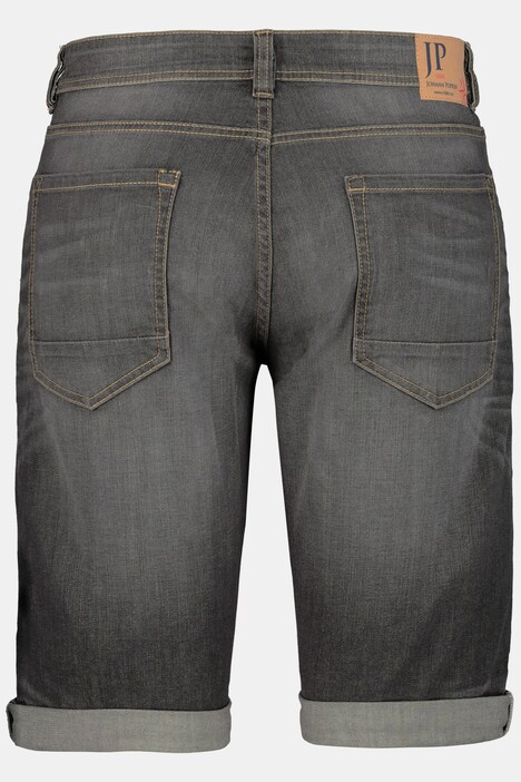 Bermuda, denim, 5 lommer, stretch, regular fit