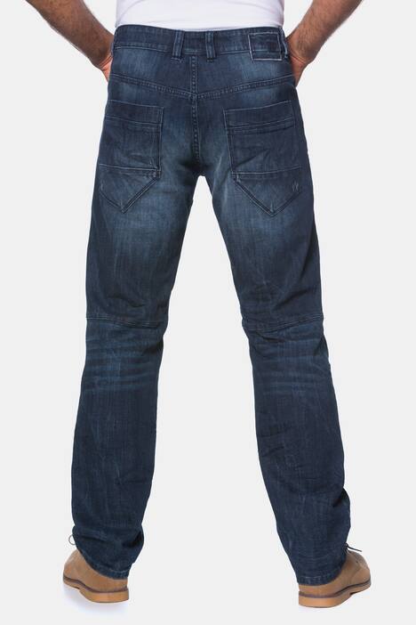 Jeans, 5-Pocket, Loose Fit, Stretch-Denim, große Größen