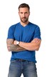 Tričko, kolekce Basic, výstřih do V, do 8XL