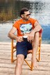Zwemshorts, beachwear, elastische band, tot maat 8XL
