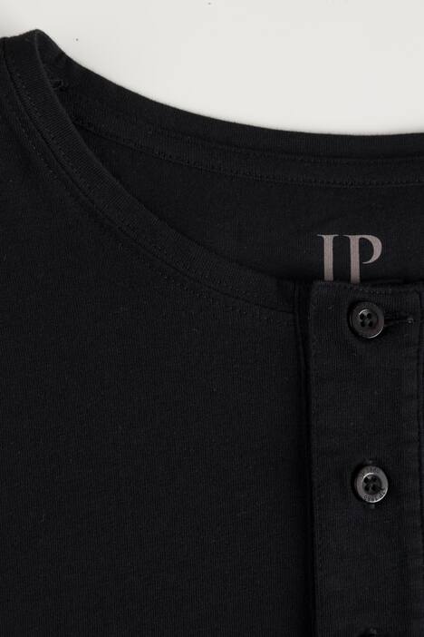 Basic Long Sleeve Henley Tee