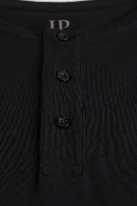 Basic Long Sleeve Henley Tee
