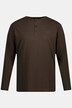 JP1880 Henley, Basic, Shirt, Langarm, Knopfleiste, bis 8XL