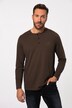 JP1880 Henley, Basic, Shirt, Langarm, Knopfleiste, bis 8XL
