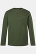 JP1880 Henley, Basic, Shirt, Langarm, Knopfleiste, bis 8XL