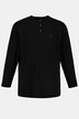 JP1880 Henley, Basic, Shirt, Langarm, Knopfleiste, bis 8XL