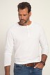 JP1880 Henley, Basic, Shirt, Langarm, Knopfleiste, bis 8XL