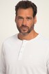 JP1880 Henley, Basic, Shirt, Langarm, Knopfleiste, bis 8XL
