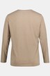 JP1880 Henley, Basic, Shirt, Langarm, Knopfleiste, bis 8XL