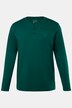 JP1880 Henley, basic, shirt, lange mouwen, knoopsluiting, tot 8XL