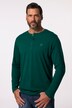 JP1880 Henley, basic, shirt, lange mouwen, knoopsluiting, tot 8XL