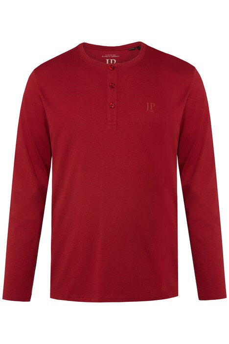 Henley tričko JP1880, kolekce Basic, dlouhé rukávy, knoflíková léga, do 8XL