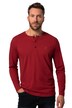 Henley tričko JP1880, kolekce Basic, dlouhé rukávy, knoflíková léga, do 8XL