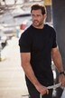 Camiseta, básica, cuello redondo, algodón peinado, hasta la talla 8 XL