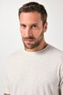 T-shirt, basic, ronde hals, gekamd katoen, tot 8XL