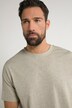T-shirt, basic, ronde hals, gekamd katoen, tot 8XL