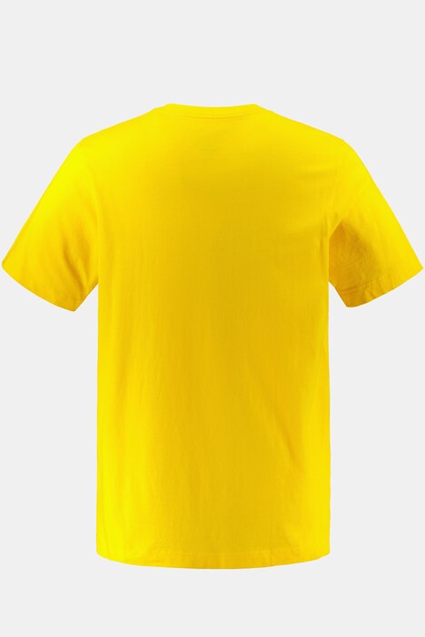 T-shirt, basic, ronde hals, gekamd katoen, tot 8XL
