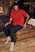 T-Shirt, Basic, Rundhals, gekämmte Baumwolle, bis 10 XL