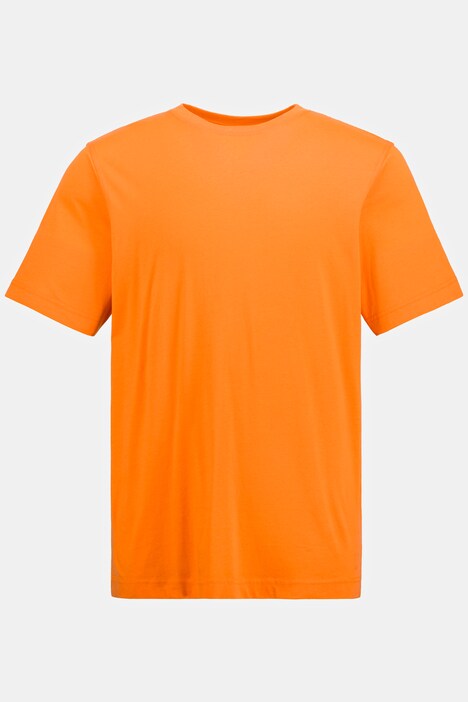 T-shirt, basic, ronde hals, gekamd katoen, tot 8XL
