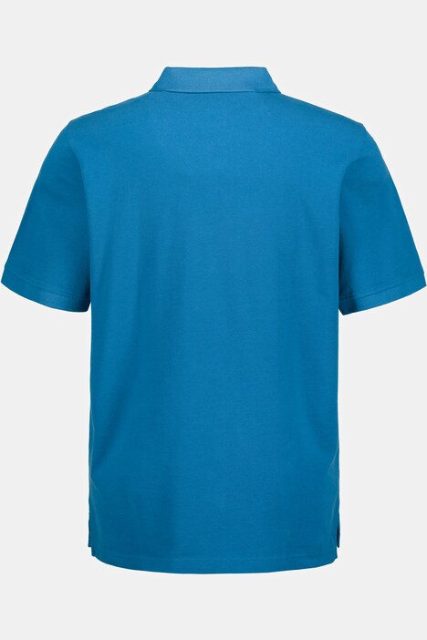 Maglia basic in piqué con colletto polo e mezze maniche, fino alla tg. 10XL