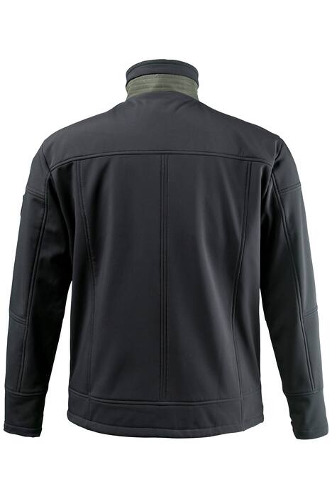 Softshelljacke, Futter, wasserabweisend, wasserdicht