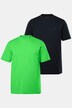 Lot de 2 T-shirts JP 1880, col rond, collection Basic - jusqu'au 8 XL