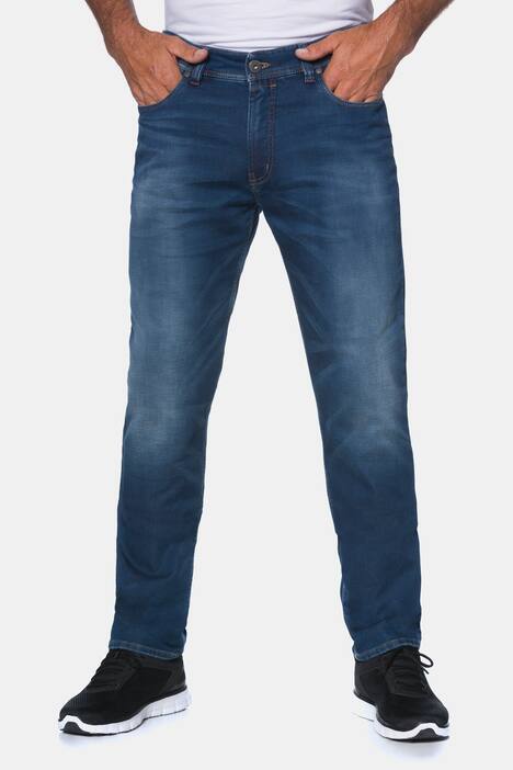 Jogging-Jeans, Sweatdenim, 5-Pocket, Straight Fit, Stretchkomfort