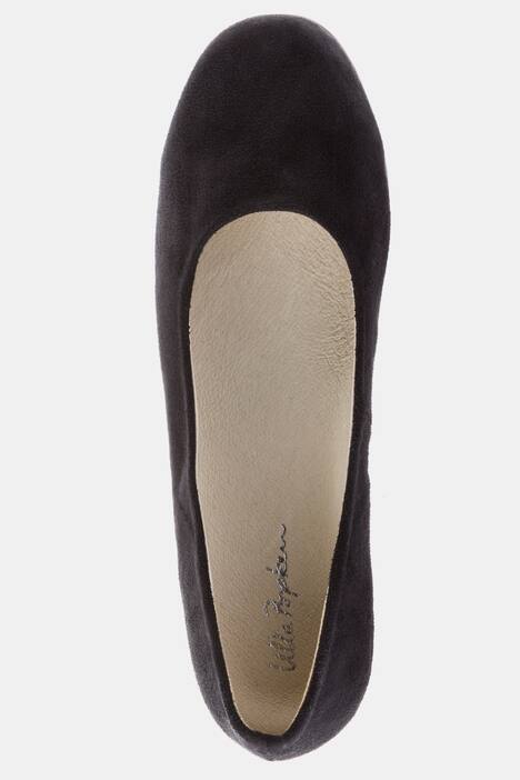 Ballerinas, Velourslederoptik, Weite H