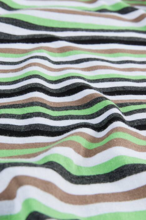 Grass Green Stripe Tee