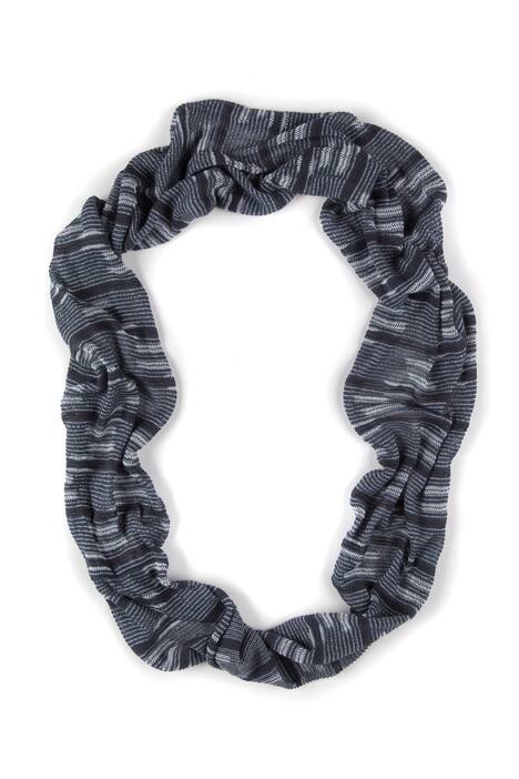 Eco Cotton Stripe Infinity Scarf