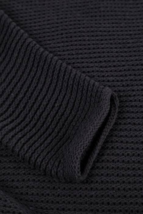 Pullover, schräge Seitennaht, Bändchengarn