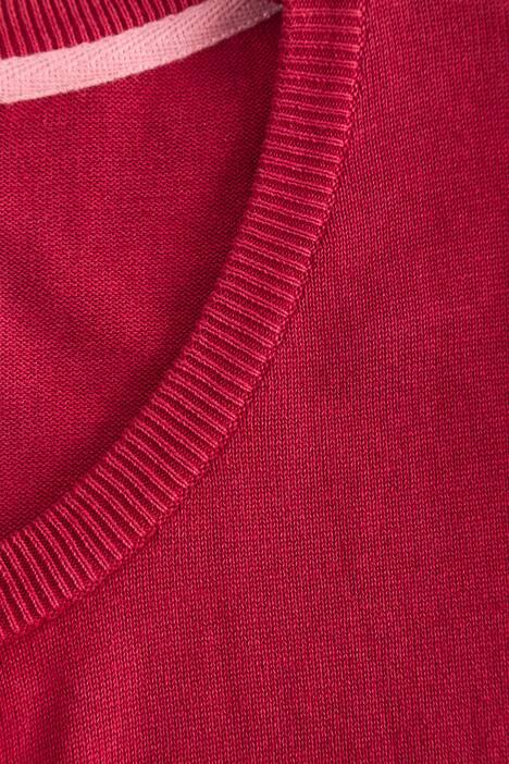 Cardigan, kurze Knopfleiste, Inside-Out-Look